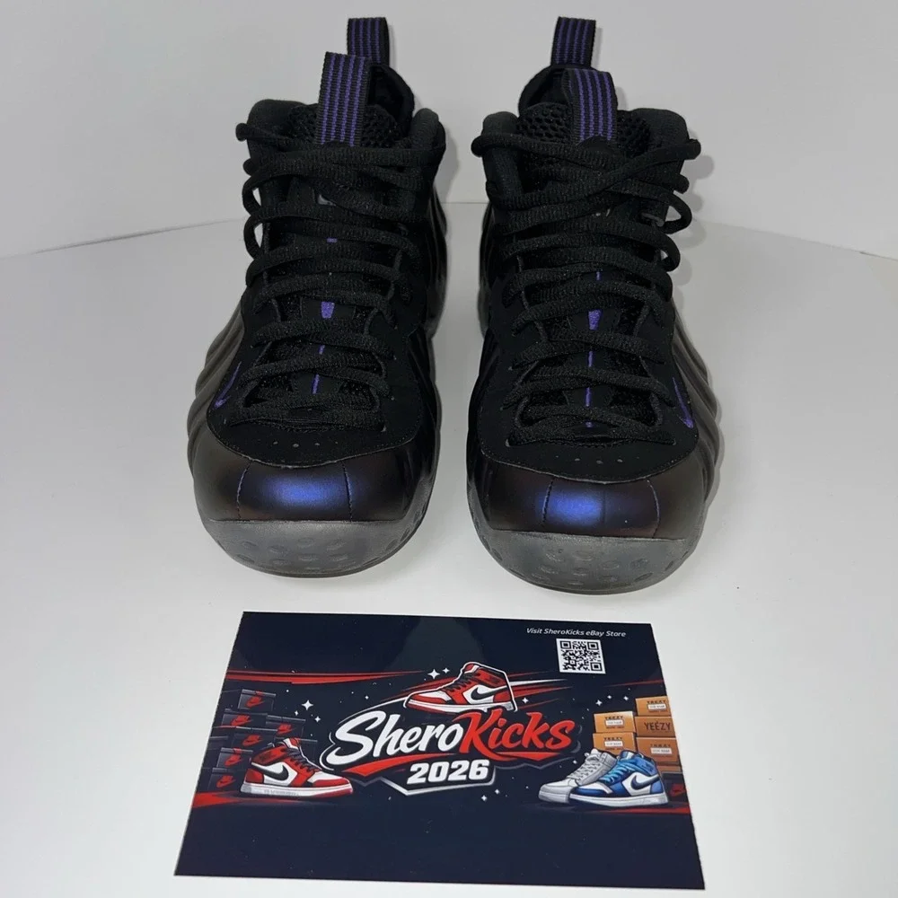 Nike Air Foamposite One 2017 Size 8 | Eggplant 314996-008 | Preloved, No Box Lid